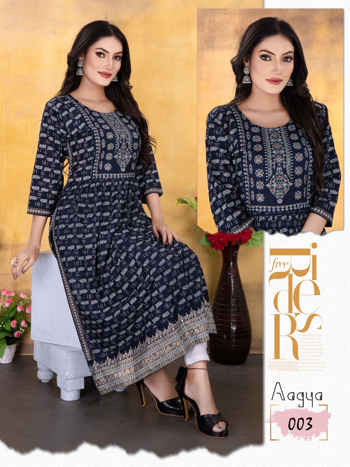 Aagya Naira Long Kurti Catalog